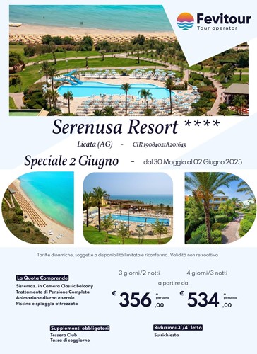 SERENUSA VILLAGE - PONTE DEL 2 GIUGNO